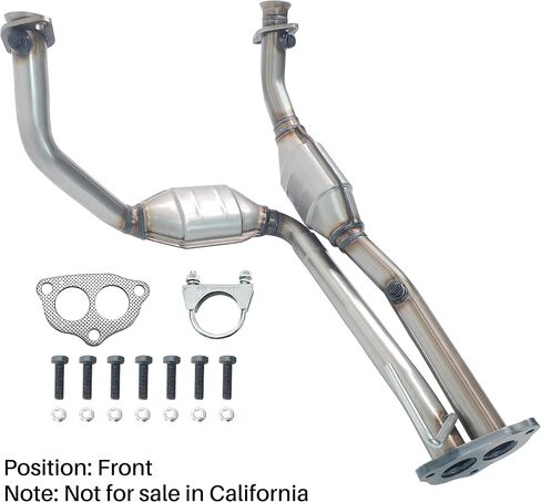 محول حفاز متوافق مع Ford Ranger 2004-2006 3.0L، Mazda B3000 2004-2006 3.0L، استبدال الموضع الأمامي 14644,19227,641224 (معيار التدفق العالي المتوافق مع وكالة حماية البيئة) in Saudi Arabia