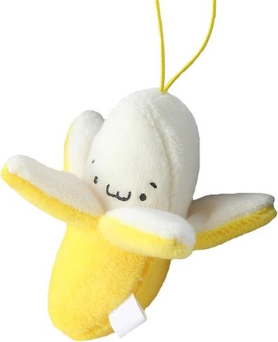 4Pcs Yellow Cute Banana Shape Pendant Birthday for Decoration (1.97 inches) in Saudi Arabia