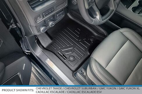SMARTLINER 3 Rows & Cargo Liner Set Compatible with 2021-2023 Cadillac Escalade with 2nd Row Bucket Seats in Saudi Arabia