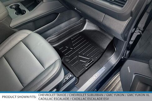 SMARTLINER 3 Rows & Cargo Liner Set Compatible with 2021-2023 Cadillac Escalade with 2nd Row Bucket Seats in Saudi Arabia