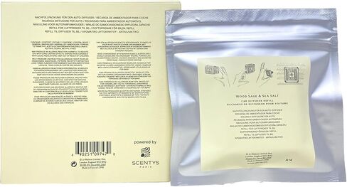 Jo Malone London Wood Sage & Sea Salt Car Diffuser Refill - Set of 1, black in Kuwait