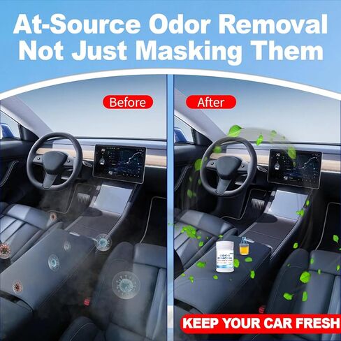 Chlorine Dioxide Odor Removal, for Cars & Homes, Chlorine Dioxide Tablets for Gas, Smoke, Urine, Carpet Odors & More, Fast-Acting, Removes Odors at the Source in Saudi Arabia