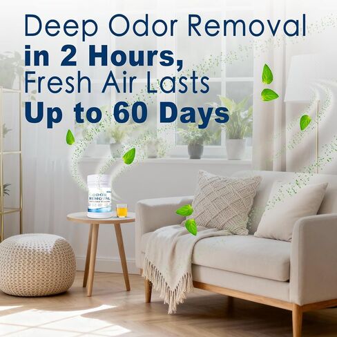 Chlorine Dioxide Odor Removal, for Cars & Homes, Chlorine Dioxide Tablets for Gas, Smoke, Urine, Carpet Odors & More, Fast-Acting, Removes Odors at the Source in Saudi Arabia