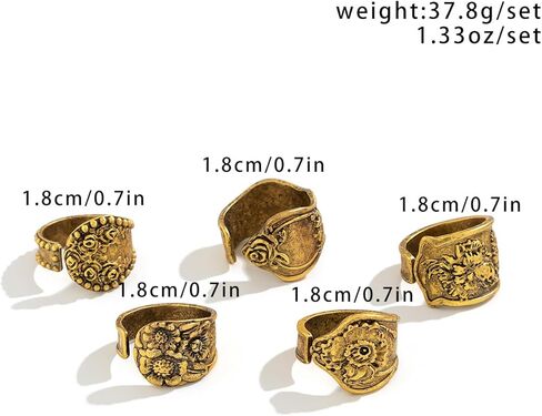 Stackable Rings for Women Ring Set Stacking Rings Knuckle Rings Stylish Jewelry Gift Set in Saudi Arabia