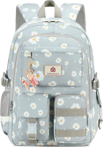 Laptop School Backpack for Teen Girls Women 15.6 Inch Cute College Backpacks Large Elementary Middle High School Bag Kids Student Strawberry Bookbag Anti Theft Travel Casual Daypack (Pink-Strawberry) in Saudi Arabia