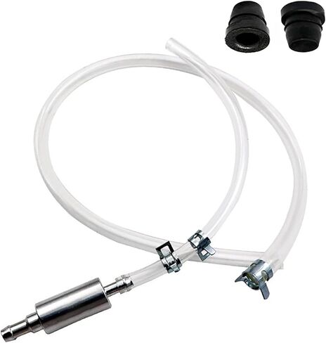 Brake Bleeder Hose, One Way Check Valve Tube Tool for Car & Motorcycle Clutch, Universal Hydraulic Brake Fluid Flush Line with Transparent Tube & Metal Clips (1 Set) in Saudi Arabia