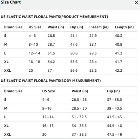 Womens Elastic Pants Waist Floral Lightweight Palazzo Pants for Women Casual Lounge Wide Leg Pants Woman in Saudi Arabia