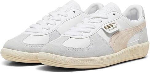 PUMA Palermo Leather Puma Black/Feather Gray/Gum 8.5 D (M) in Kuwait