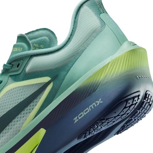 Nike Zoom Fly 6 Men's Road Racing Shoes (Cannon/Light Silver/Cobalt Bliss/Seaweed) Size 11.5 in Saudi Arabia