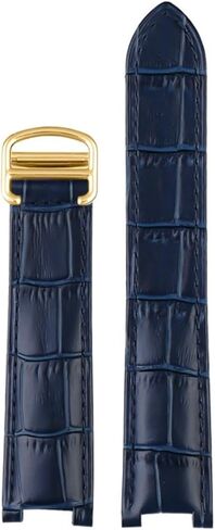 متوافقة مع ساعة كارتييه باشا النسائية الخاصة المصنوعة من الجلد الأصلي in Kuwait