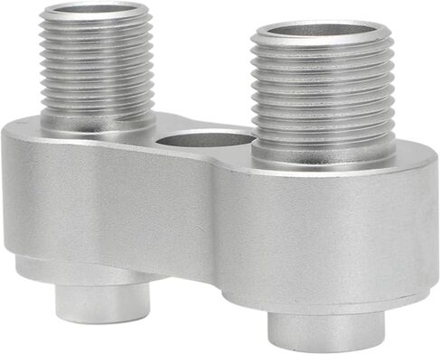 Aluminum For LS GM R4 AC Compressor Straight Adapter Fitting Screw Washer Kit in Saudi Arabia