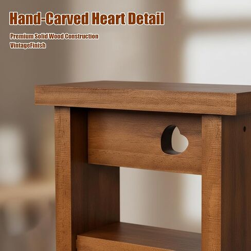 رف حلية على شكل قلب عتيق، أرفف لديكور الحائط، أرفف خشبية عائمة، رف جدران سلم ضيق، منظم ديكور مثبت على الحائط، لغرفة النوم، وغرفة المعيشة، والحمام، والمطبخ in Kuwait