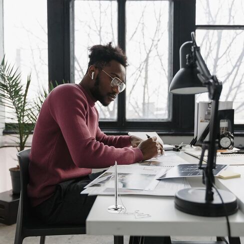 قلم حبر جاف معدني لسطح المكتب قلم توقيع مكتبي فضي للاستخدام في الأعمال ومكتب الاستقبال in Kuwait