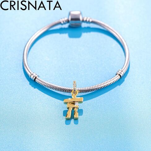 18k Gold Plated Inuksuk/Inukshuk Landmark CZ Charms, Fit Pandora Alaskan Adventure Bracelet, 925 Sterling Silver Native American Inuksuit Pendant Beads, Gifts for Pathfinder/Canada Travel in Saudi Arabia