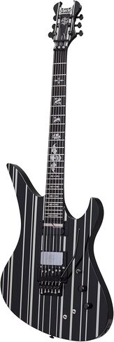 Schecter Synyster Gates Custom-S - Black with Gold Stripes in Kuwait