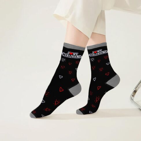 Boyfriend Valentines Gifts for Him, Best Bf Boyfriend Gifts Socks for 1 Year Anniversary Birthday Meaningful Sweetest Day Sentimental Fathers Day Christmas Stocking Stuffers Ideas in Saudi Arabia