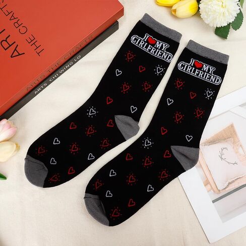 Boyfriend Valentines Gifts for Him, Best Bf Boyfriend Gifts Socks for 1 Year Anniversary Birthday Meaningful Sweetest Day Sentimental Fathers Day Christmas Stocking Stuffers Ideas in Saudi Arabia