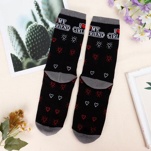 Boyfriend Valentines Gifts for Him, Best Bf Boyfriend Gifts Socks for 1 Year Anniversary Birthday Meaningful Sweetest Day Sentimental Fathers Day Christmas Stocking Stuffers Ideas in Saudi Arabia