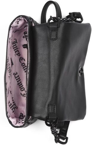 Juicy Couture Women’s Quilted Flap Crossbody Bag, Adjustable Shoulder Strap in Saudi Arabia
