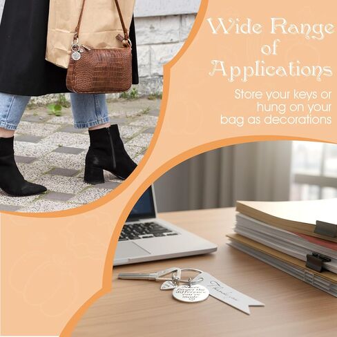 48 قطعة من هدايا تقدير الموظفين، هدايا شكر تتضمن 16 كيسًا من الخيوط الخام، 16 سلسلة مفاتيح وبطاقات شكر من الفولاذ المقاوم للصدأ لزملاء العمل والموظفين in Kuwait