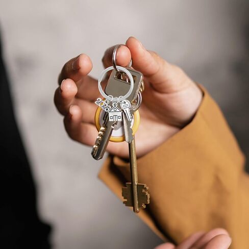 سلسلة مفاتيح New Home، 2026 مغامرات معدنية على شكل منزل فضي، تذكار للذكرى السنوية الرومانسية، هدية إغلاق لسمسار عقارات الزوجين، ملحق الشقة الأولى in Saudi Arabia