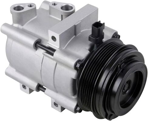 ضاغط التيار المتردد وقابض تكييف الهواء لسيارة Ford E150 E250 E350 E450 E-150 E-250 E-350 E-450 Econoline Club Wagon & MV-1 Access Van - BuyAutoParts 60-02173NA NEW in Saudi Arabia