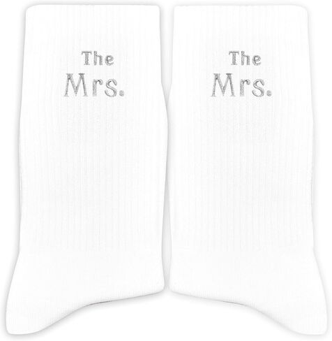 جوارب السيدة المطرزة بخيط فضي - هدايا الزوجة لعيد الحب، والذكرى السنوية، وعيد الميلاد، وأعياد الميلاد، وحفلات الزفاف، وحفلات الزفاف، وشهر العسل، وحفلات الزفاف، وما إلى ذلك (040) in Kuwait