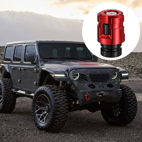 8 Pcs Red Valve Stem Caps Tire Valve Cap Car Tire Unique Shape Aluminum Alloy Wheel Valves Covers Universal Stem Covers Universal Vehicle Wheel Accessories for Car SUV Bike in Saudi Arabia