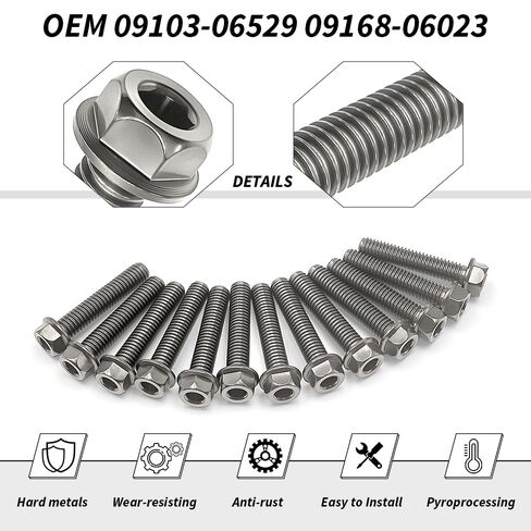 التيتانيوم غطاء القابض مجموعة مسامير ل GSXR GSX-R 750 600 GSXR750 GSXR600 2006-2025 OEM #09103-06529 09168-06023 in Saudi Arabia