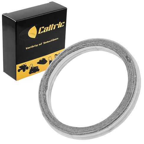 Caltric Muffler Pipe Gasket Compatible with Yamaha Tw200 Trailway 200 1987-2003 in Saudi Arabia