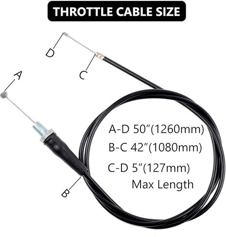7/8" Twist Throttle Accelerator Handle Grips for Pit Bike Mini Bike Throttle Assembly,Soft TPR Rubber Handle Grips 4-Stroke Dirt Bike Pocket Bike for 50cc 90cc 110cc 125cc150cc 200cc 250cc in Kuwait