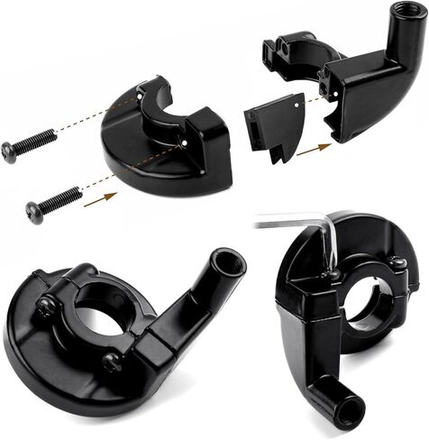 7/8" Twist Throttle Accelerator Handle Grips for Pit Bike Mini Bike Throttle Assembly,Soft TPR Rubber Handle Grips 4-Stroke Dirt Bike Pocket Bike for 50cc 90cc 110cc 125cc150cc 200cc 250cc in Kuwait