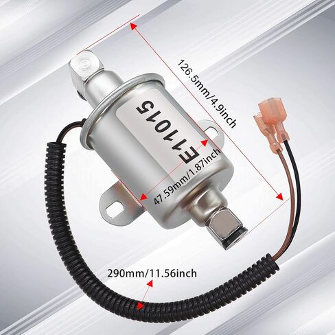 استبدال مضخة الوقود الكهربائية weideer E11015 لمولد الغاز Cummins Onan 5500 5.5KW A029F887 A047N929 149-2620 HGJAB HGJAC Marquis Gold Rialta RV 5500 EVAP Airtex GMB 596-1160 Herko RV008 in Saudi Arabia