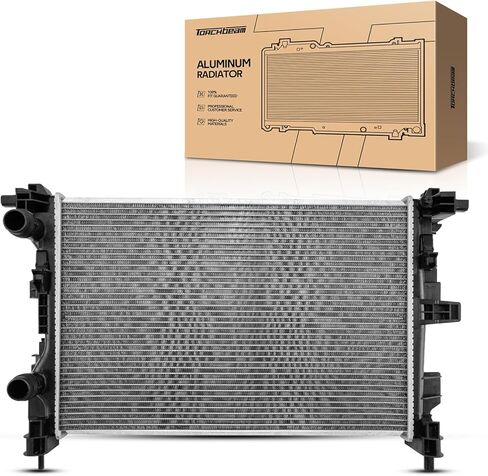 Torchbeam Car Aluminum Core Radiators Compatible with 2015-2021 Renegade 2.4L, 2015-2022 ProMaster City, 2016-2018 500X 2.4L in Saudi Arabia