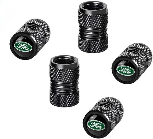 5 PCS Tire Valve Stem Cap Cover Compatible with Land Rover Discovery Range Rover Sport Defender Land Cruiser Belt O-Ring (S-5) in Saudi Arabia