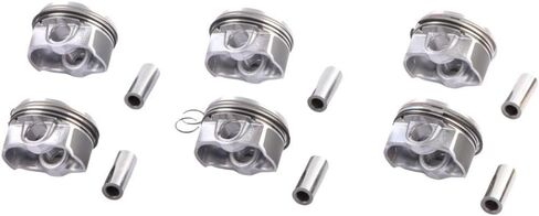 6 مجموعة حلقات مكبس المحرك مع Φ84mm 11257610295 11257577586 متوافق مع 2006-2013 E82 E90 E60 135i 335i 535i 740i N54B30 in Saudi Arabia