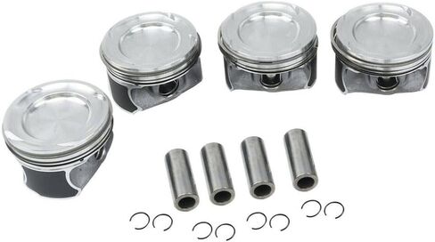 4pcs Pistons And Rings Set 83mm STD For C250 C300 W205 2.0T M274.920 2740371401 2740301617 2740300900 40862600 in Saudi Arabia