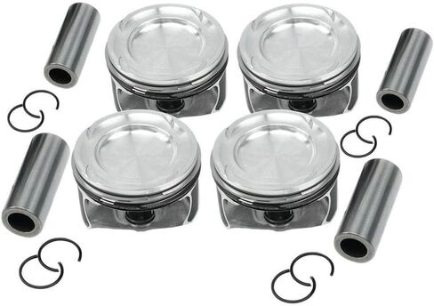 4pcs Pistons And Rings Set 83mm STD For C250 C300 W205 2.0T M274.920 2740371401 2740301617 2740300900 40862600 in Saudi Arabia