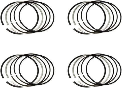 4PCS Piston Rings Set for 1.6L L4 Gas Engine Compatible with Berlingo C2 C3 C4 Saxo Xsara 1007 106 206 207 208 306 307 1992-2012 in Saudi Arabia