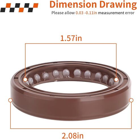 Crankshaft Seal For Polaris Ranger RZR Pro XD Turbo General 900 1000 Crew XP 2018-2026 3610284 in Saudi Arabia