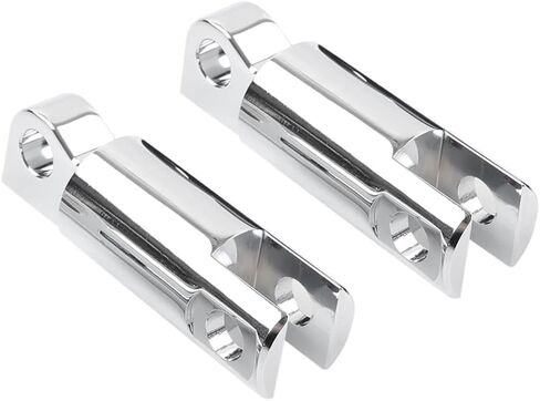 أوتاد قدم Bacar تدعم مجموعة تثبيت Footpeg الخارجية، مشبك أقدام متوهجة، دعامات تمديد Clevis من الألومنيوم لهارلي للرياضي من أجل Softail Dyna للتجول، زوج واحد in Saudi Arabia