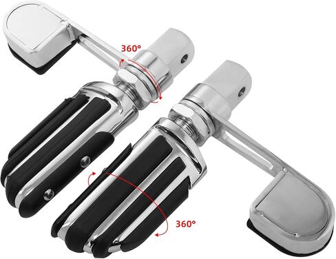 TCMT Motor Foot Peg Footrest Heel Stirrup Fits For Honda VTX1300 VTX 1800 2002-2011 04 07 in Saudi Arabia
