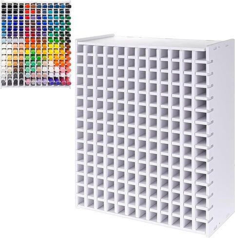 Art Marker Storage Rack for 180 Markers, Watercolour Brushes Pens Colored Pencils Organizer Holder for Desk in Saudi Arabia