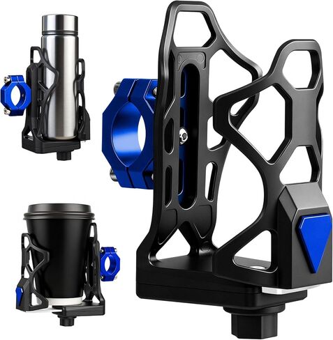 Motorcycle ATV Cup Holder，Bike Cup Holder，Adjustable Drink Holder for ，（Suitable for 2.48“-4.13" Water Bottle） Universal for Motorcycles, Bicycles, wheelchairs, Strollers, Tractors, Ships Red in Saudi Arabia
