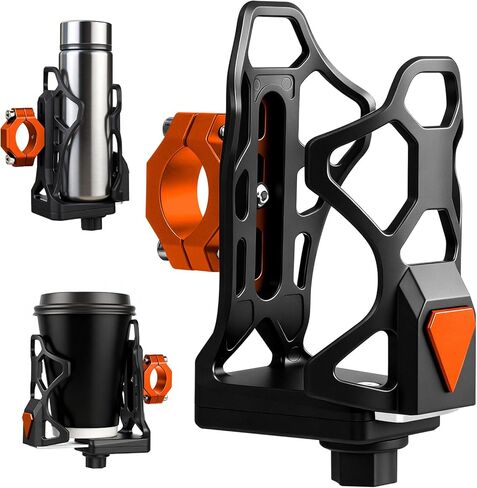 Motorcycle ATV Cup Holder，Bike Cup Holder，Adjustable Drink Holder for ，（Suitable for 2.48“-4.13" Water Bottle） Universal for Motorcycles, Bicycles, wheelchairs, Strollers, Tractors, Ships Red in Saudi Arabia