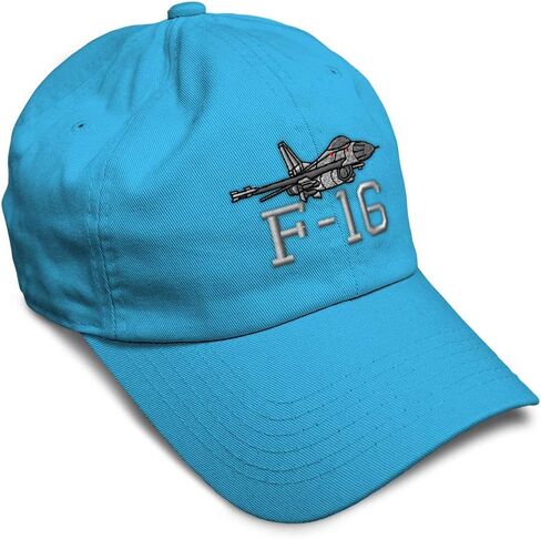 Soft Baseball Cap F-16 Fighting Falcon Airplane B Airplane Aircraft Cotton Army Dad Hats for Men & Women in Saudi Arabia