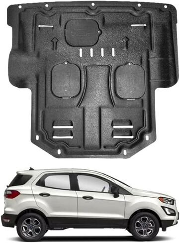 1 قطعة درع سبلاش المحرك الأمامي مناسب لـ Ford EcoSport 2018 2019 2020 2021 2022 واقي دفقة المحرك مناسب لغطاء المحرك الأمامي السميك EcoSport اللوحات الطينية in Kuwait