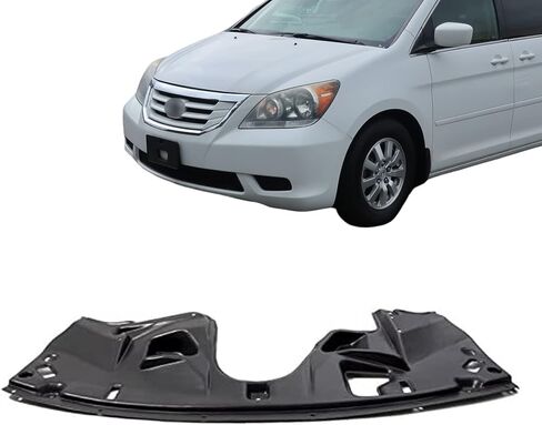 CarPartsDepot New Front Black Engine Cover Compatible with 2005 2006 2007 2008 2009 2010 Honda Odyssey HO1228104 74111SHJA02 in Saudi Arabia