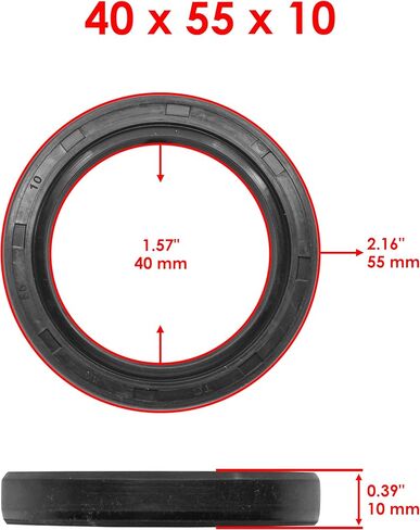 Caltric BD3-F5319-00-00 Rear Axle Bearing Hub Seal Compatible with Yamaha Raptor 90 YFM90 2016-2023 in Saudi Arabia
