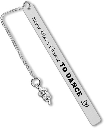Dancer Gifts Dancer Bookmarks Dance Team Gifts Dance Inspirational Gifts Encouragement Gift for Dance Lovers Daughter Friends Sister Ballet Tap Jazz Modern Lyrical Hip Hop Contemporary Dancer Gifts in Saudi Arabia
